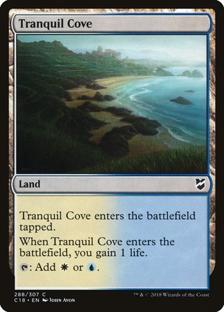 Tranquil Cove [Commander 2018] | Magic Magpie