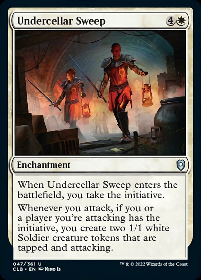 Undercellar Sweep [Commander Legends: Battle for Baldur's Gate] | Magic Magpie