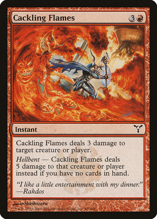 Cackling Flames [Dissension] | Magic Magpie