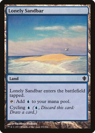 Lonely Sandbar [Commander 2013] | Magic Magpie