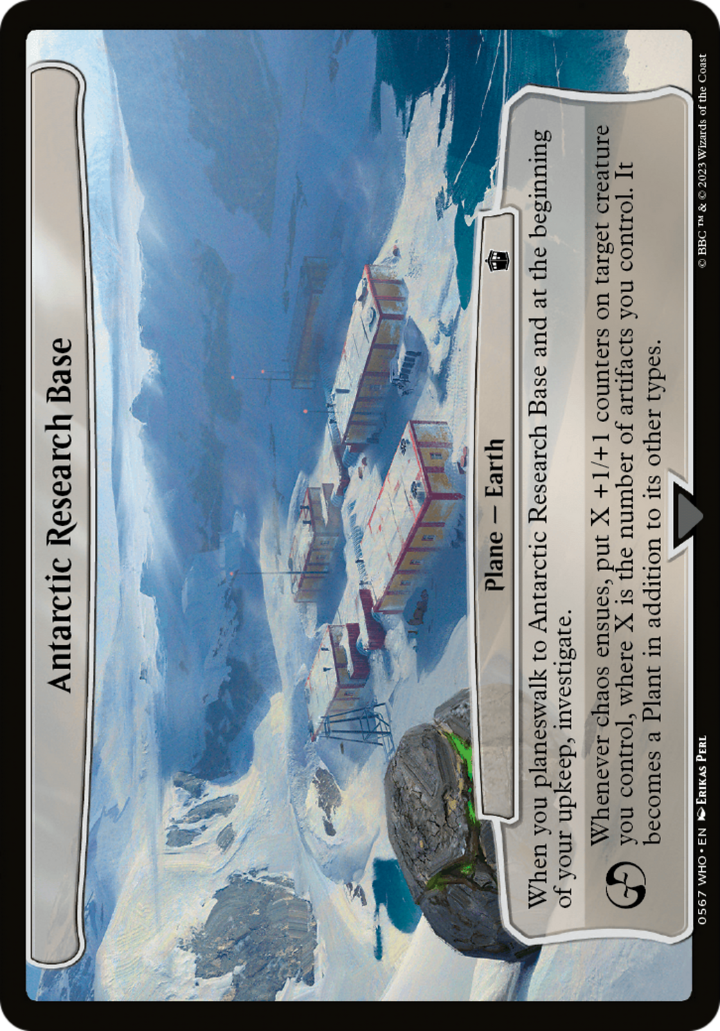 Antarctic Research Base [Planechase] | Magic Magpie