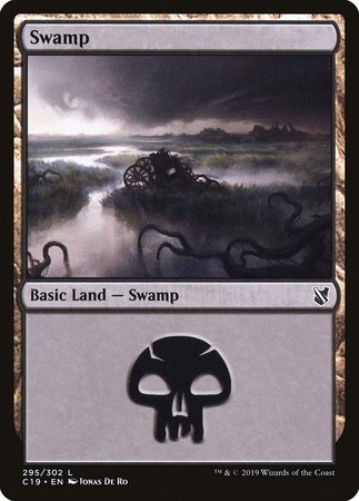 Swamp (295) [Commander 2019] | Magic Magpie