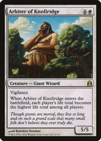 Arbiter of Knollridge [Commander 2011] | Magic Magpie