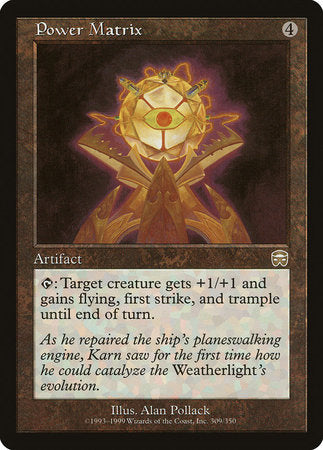 Power Matrix [Mercadian Masques] | Magic Magpie