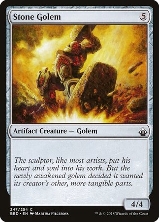 Stone Golem [Battlebond] | Magic Magpie