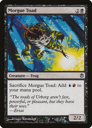 Morgue Toad [Duel Decks: Ajani vs. Nicol Bolas] | Magic Magpie