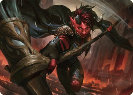 Karlach, Fury of Avernus Art Card (34) [Commander Legends: Battle for Baldur's Gate Art Series] | Magic Magpie