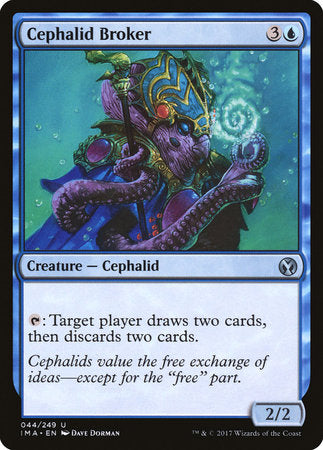 Cephalid Broker [Iconic Masters] | Magic Magpie