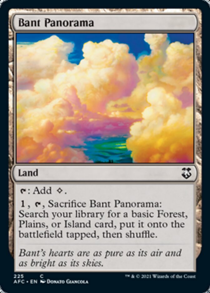 Bant Panorama [Dungeons & Dragons: Adventures in the Forgotten Realms Commander] | Magic Magpie