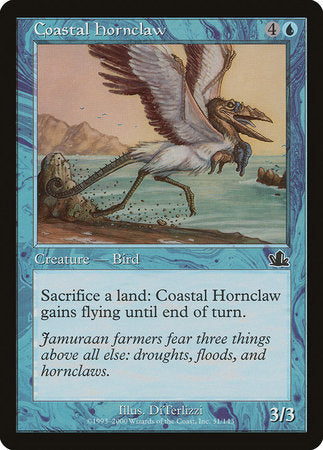 Coastal Hornclaw [Prophecy] | Magic Magpie