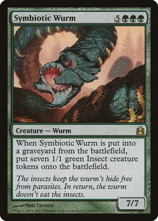 Symbiotic Wurm [Commander 2011] | Magic Magpie