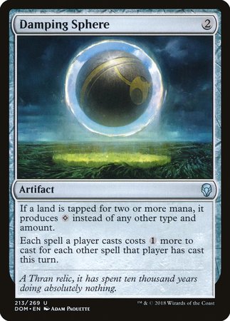 Damping Sphere [Dominaria] | Magic Magpie