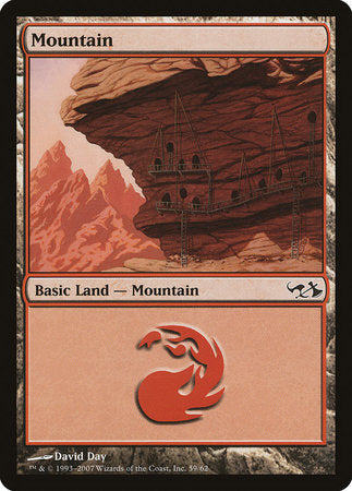 Mountain (59) [Duel Decks: Elves vs. Goblins] | Magic Magpie