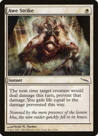 Awe Strike [Mirrodin] | Magic Magpie