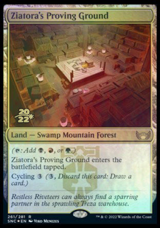 Ziatora's Proving Ground [Streets of New Capenna Prerelease Promos] | Magic Magpie