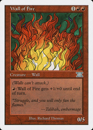 Wall of Fire [Classic Sixth Edition] | Magic Magpie