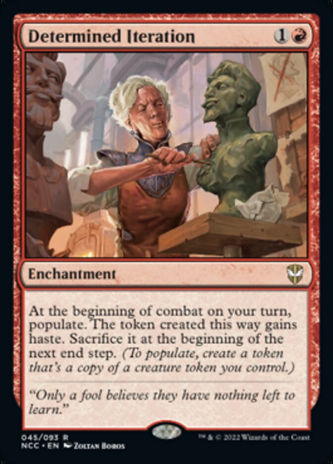 Determined Iteration [Streets of New Capenna Commander] | Magic Magpie