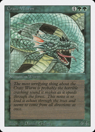 Craw Wurm [Revised Edition] | Magic Magpie