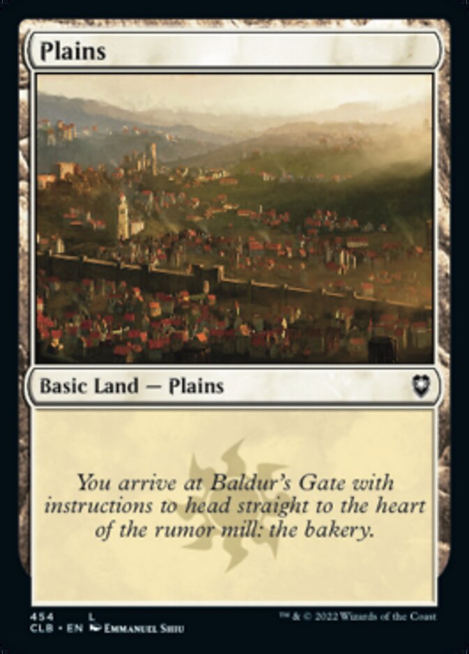 Plains (454) [Commander Legends: Battle for Baldur's Gate] | Magic Magpie