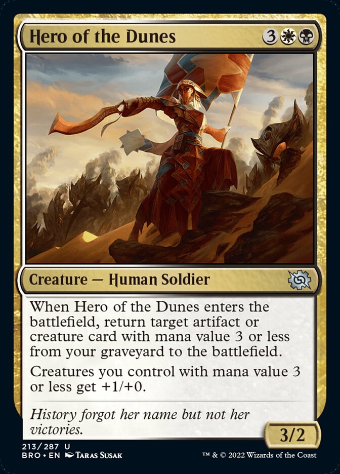 Hero of the Dunes [The Brothers' War] | Magic Magpie