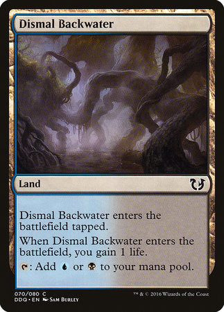 Dismal Backwater [Duel Decks: Blessed vs. Cursed] | Magic Magpie