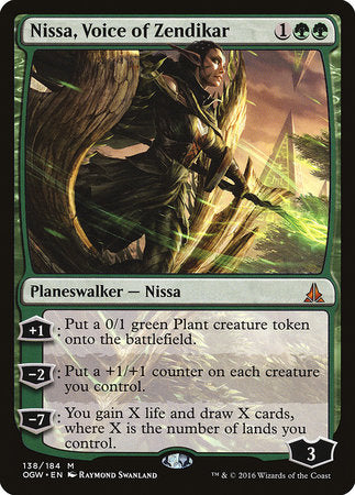 Nissa, Voice of Zendikar [Oath of the Gatewatch] | Magic Magpie