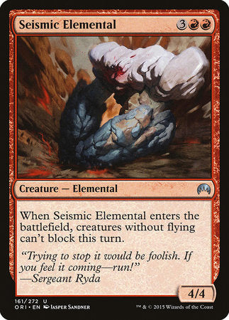 Seismic Elemental [Magic Origins] | Magic Magpie