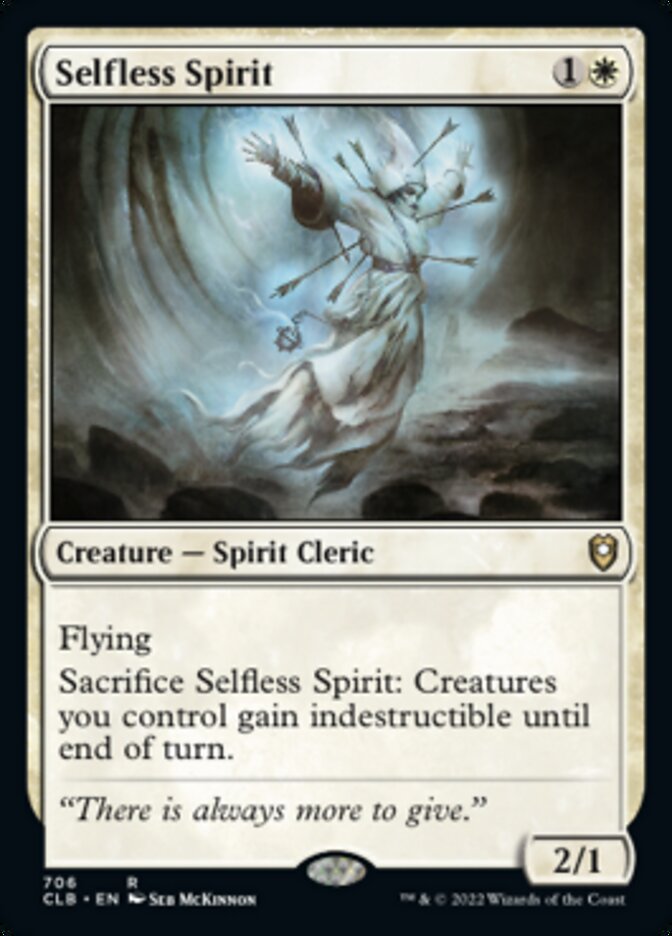 Selfless Spirit [Commander Legends: Battle for Baldur's Gate] | Magic Magpie