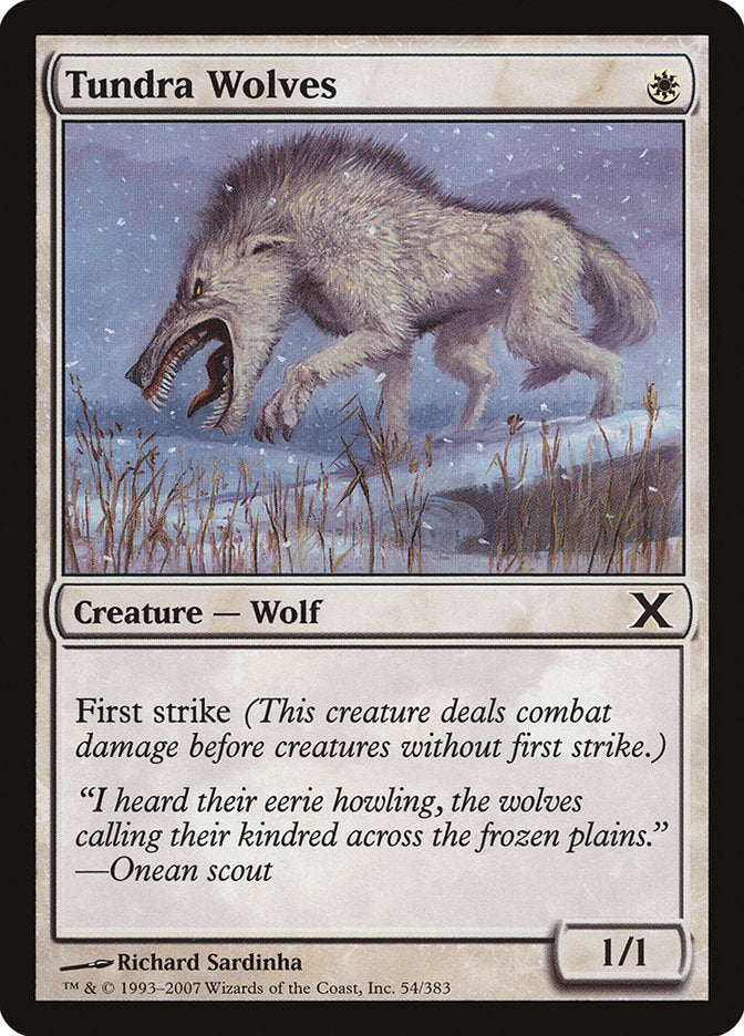 Tundra Wolves [Tenth Edition] | Magic Magpie