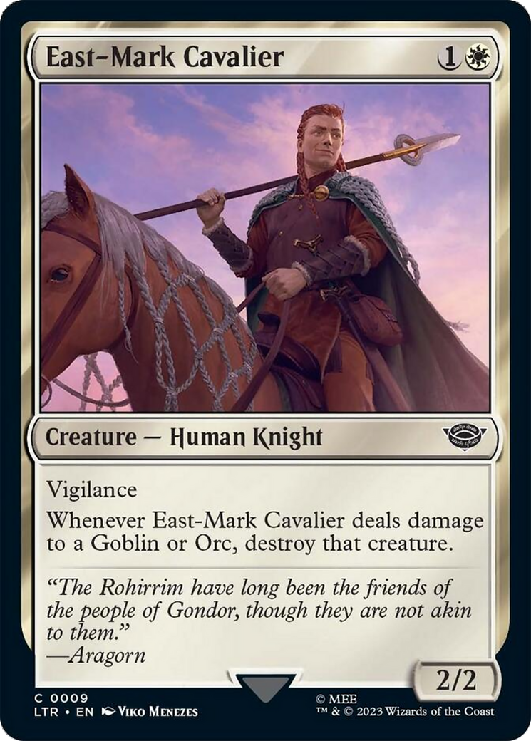 East-Mark Cavalier [The Lord of the Rings: Tales of Middle-Earth] | Magic Magpie