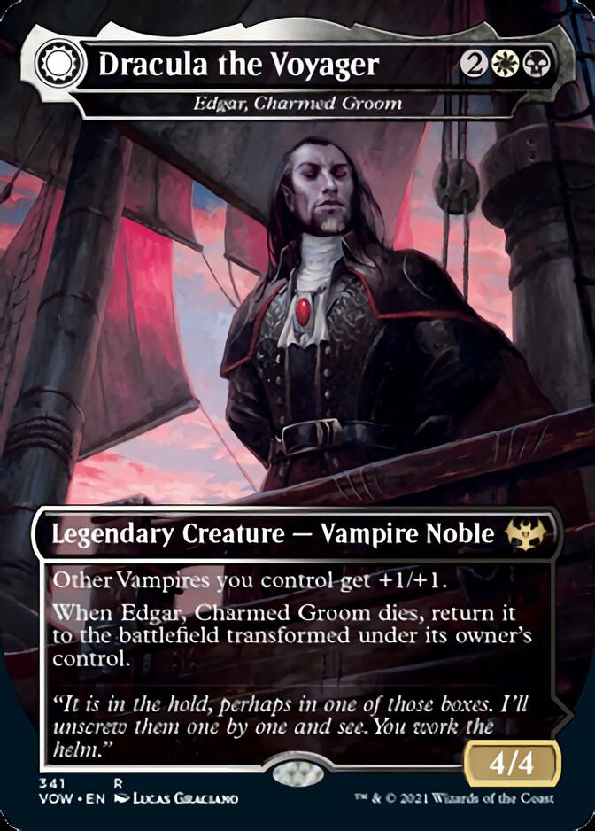 Edgar, Charmed Groom // Edgar Markov's Coffin - Dracula the Voyager // Casket of Native Earth [Innistrad: Crimson Vow] | Magic Magpie