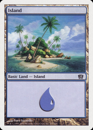 Island (337) [Eighth Edition] | Magic Magpie