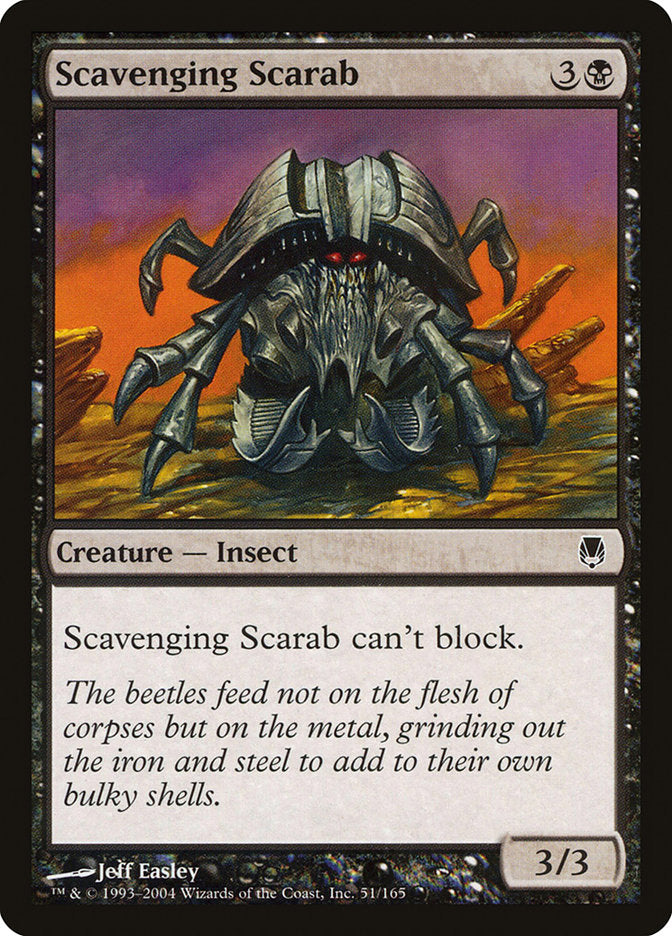 Scavenging Scarab [Darksteel] | Magic Magpie