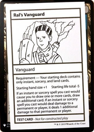 Ral's Vanguard (2021 Edition) [Mystery Booster Playtest Cards] | Magic Magpie