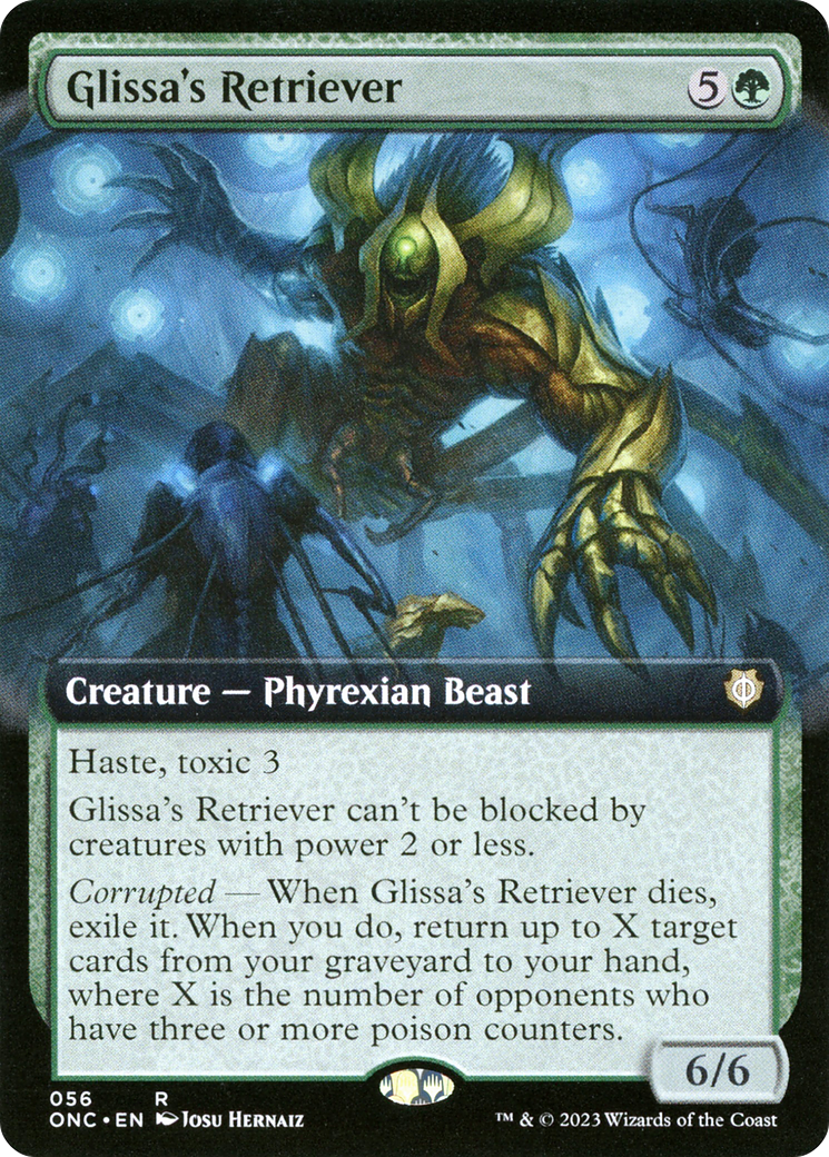 Glissa's Retriever (Extended Art) [Phyrexia: All Will Be One Commander] | Magic Magpie