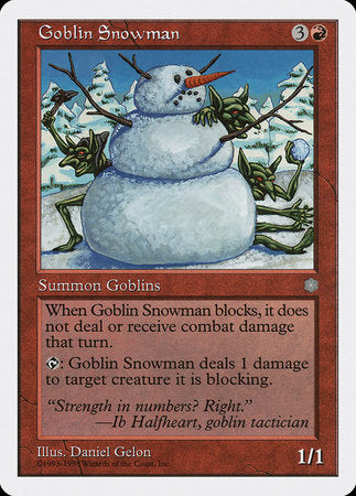 Goblin Snowman [Anthologies] | Magic Magpie