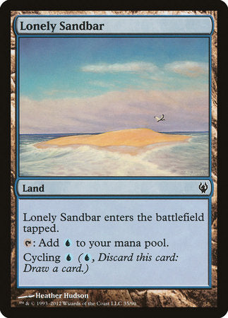 Lonely Sandbar [Duel Decks: Izzet vs. Golgari] | Magic Magpie