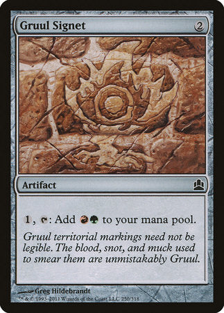 Gruul Signet [Commander 2011] | Magic Magpie