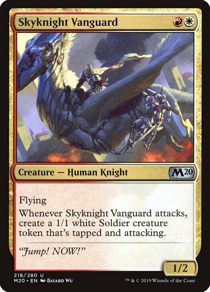 Skyknight Vanguard [Core Set 2020] | Magic Magpie