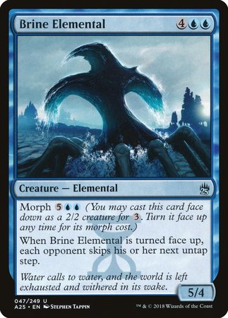 Brine Elemental [Masters 25] | Magic Magpie