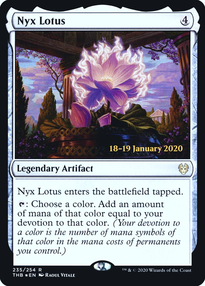 Nyx Lotus [Theros Beyond Death Prerelease Promos] | Magic Magpie