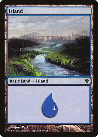 Island (344) [Commander 2013] | Magic Magpie