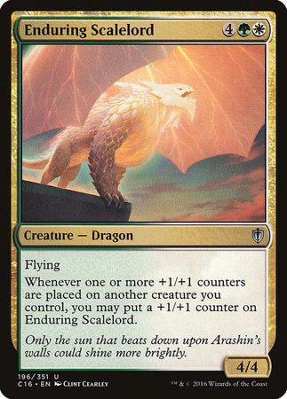 Enduring Scalelord [Commander 2016] | Magic Magpie