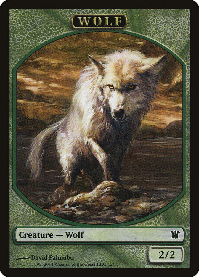 Wolf (12/12) [Innistrad Tokens] | Magic Magpie