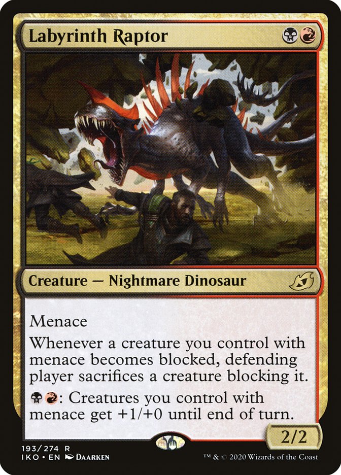 Labyrinth Raptor [Ikoria: Lair of Behemoths] | Magic Magpie