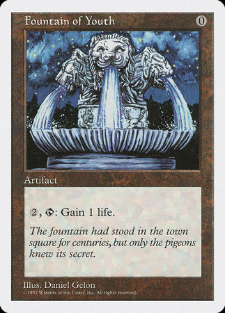 Fountain of Youth [Fifth Edition] | Magic Magpie