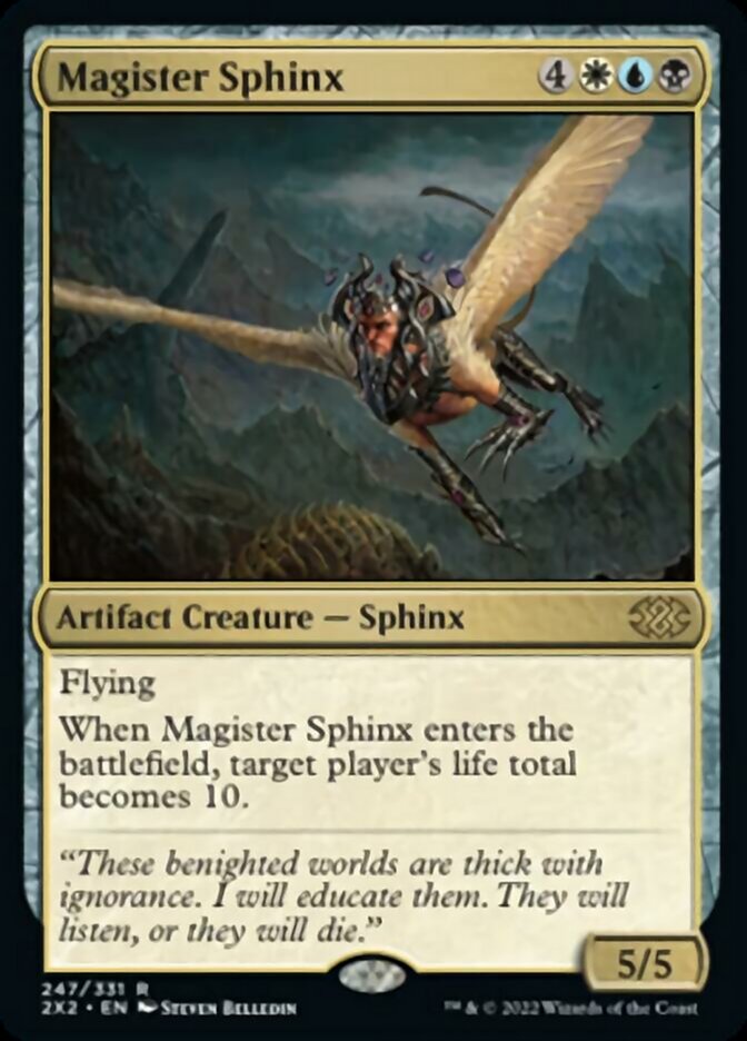 Magister Sphinx [Double Masters 2022] | Magic Magpie