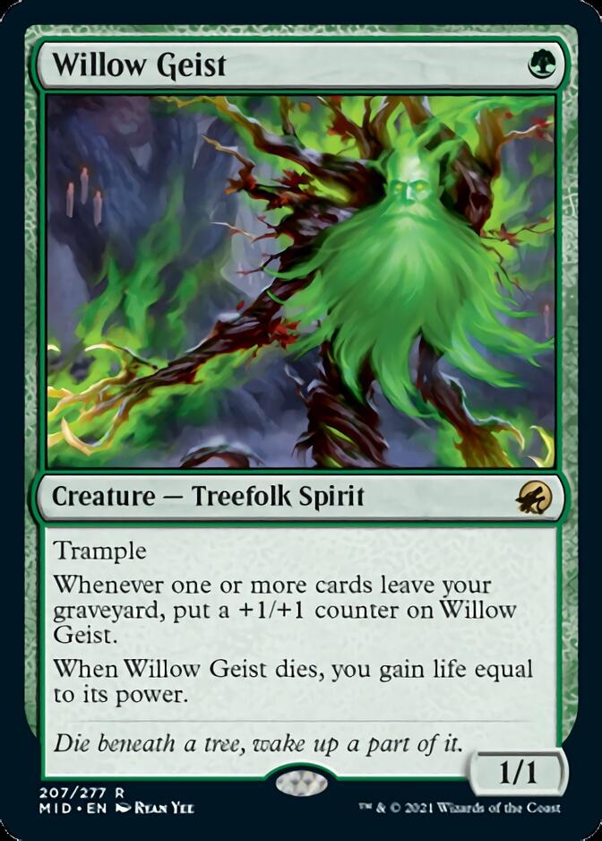 Willow Geist [Innistrad: Midnight Hunt] | Magic Magpie