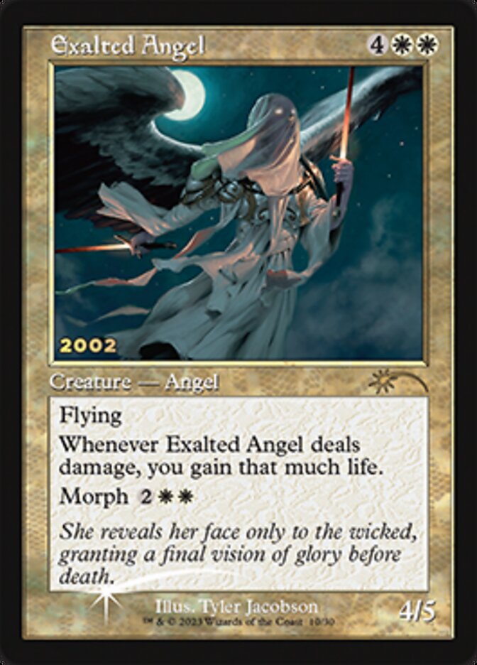Exalted Angel [30th Anniversary Promos] | Magic Magpie