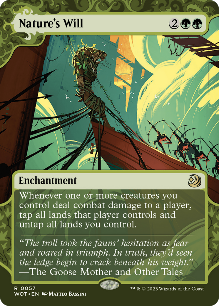 Nature's Will [Wilds of Eldraine: Enchanting Tales] | Magic Magpie